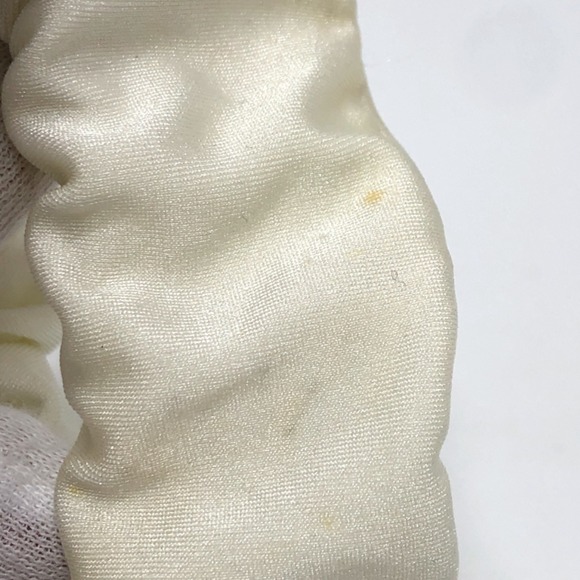 Dolce & Gabbana DOLCE&GABBANA Hair Tie Accessory Scrunchie Nylon Women's White - Picture 2 of 5